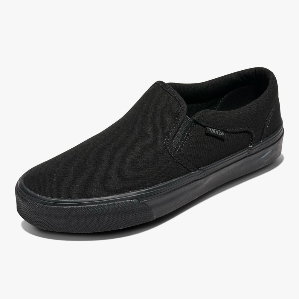 Vans Men's Classic Black Slip-On Sneakers